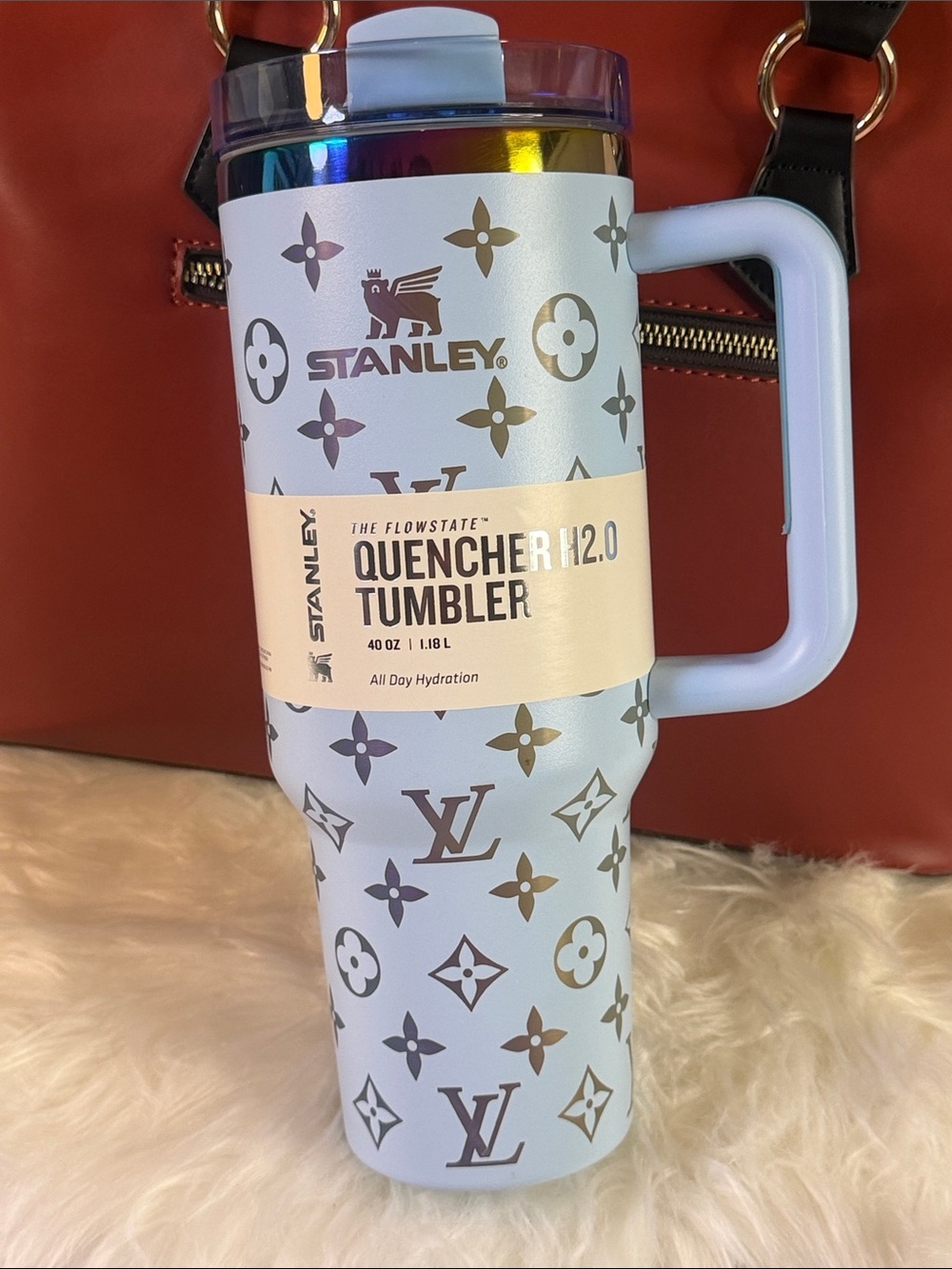CUSTOM TUMBLER 40 oz Light Blue